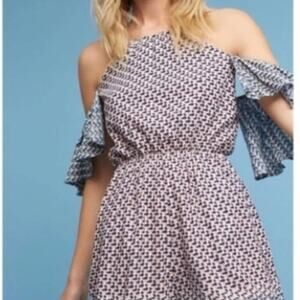 Anthropologie Elevenses Madalenna Romper